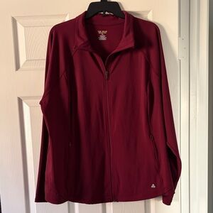 Tek Gear Women’s Burgundy Zip-Up Jacket